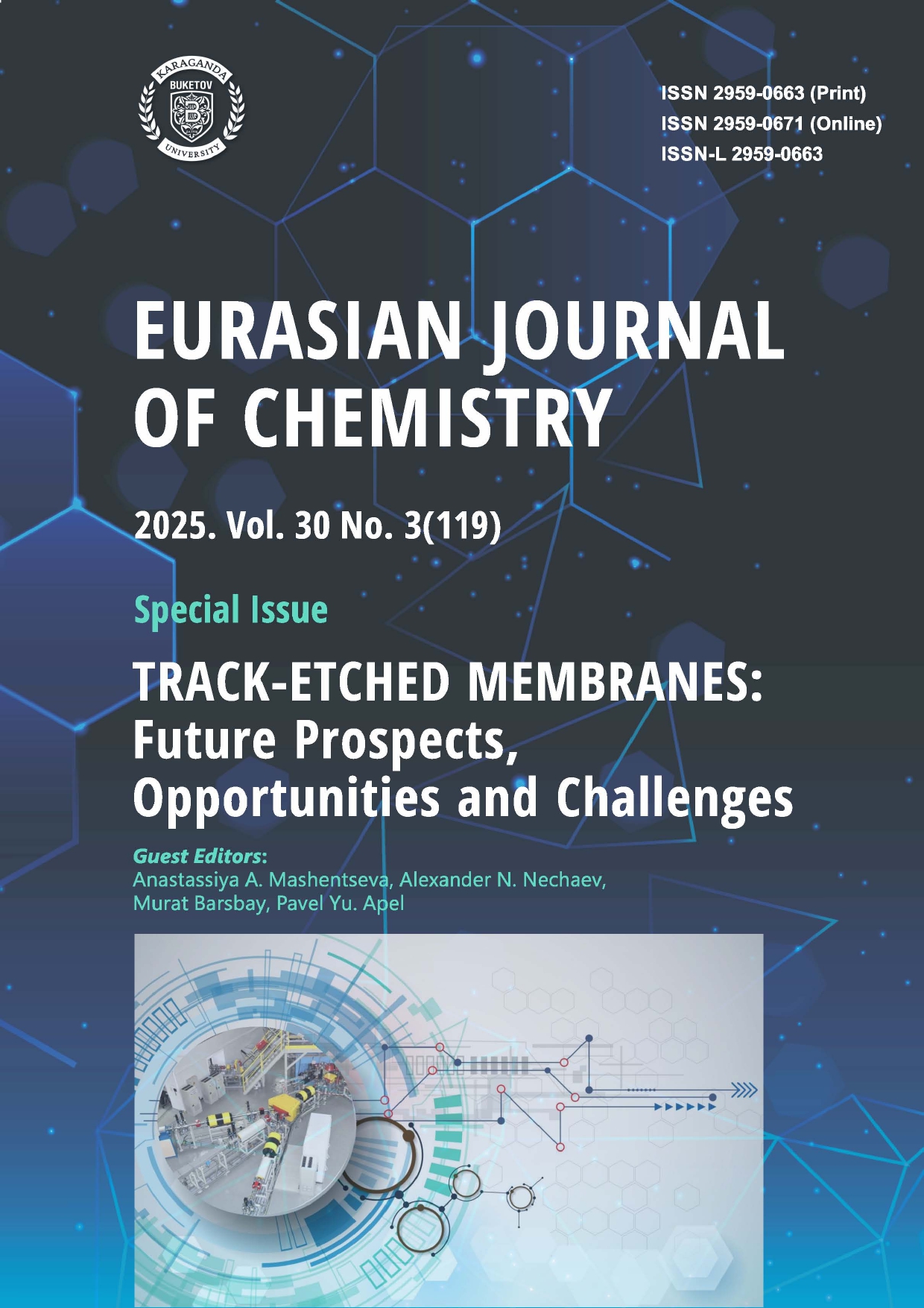 					View Vol. 30 No. 3(119) (2025): Eurasian Journal of Chemistry
				